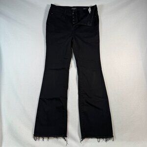 Judy Blue Jeans Womens 15/32 Black Bootcut High Rise Dark Wash